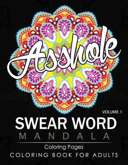 Swear Word Mandala Coloring Pages