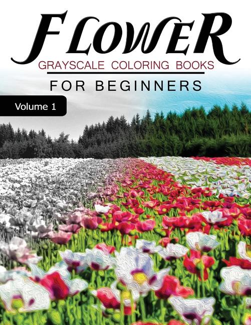 Grayscale Coloring Books for Beginners