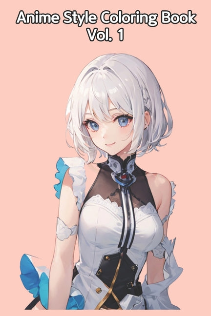 Anime Style Coloring Book