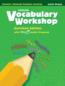 Vocabulary Workshop ©2011 Level Green (Grade 3) Student Edition