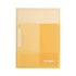 Kokuyo Portfolio Folder with Pockets for Paper Organization, Heavy Duty Pocket Folder Fits US Letter & A4，Dual-Purpose Clip & Pocket Design (FU-CE755Y)