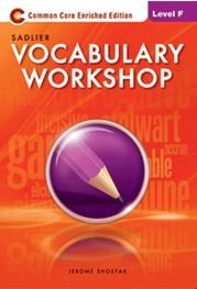 Vocabulary Workshop: Level F