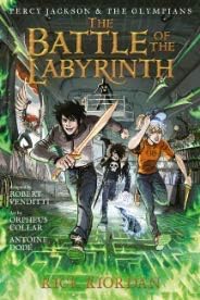 Percy Jackson and the Olympians Graphic Novels Complete 5 Book Set