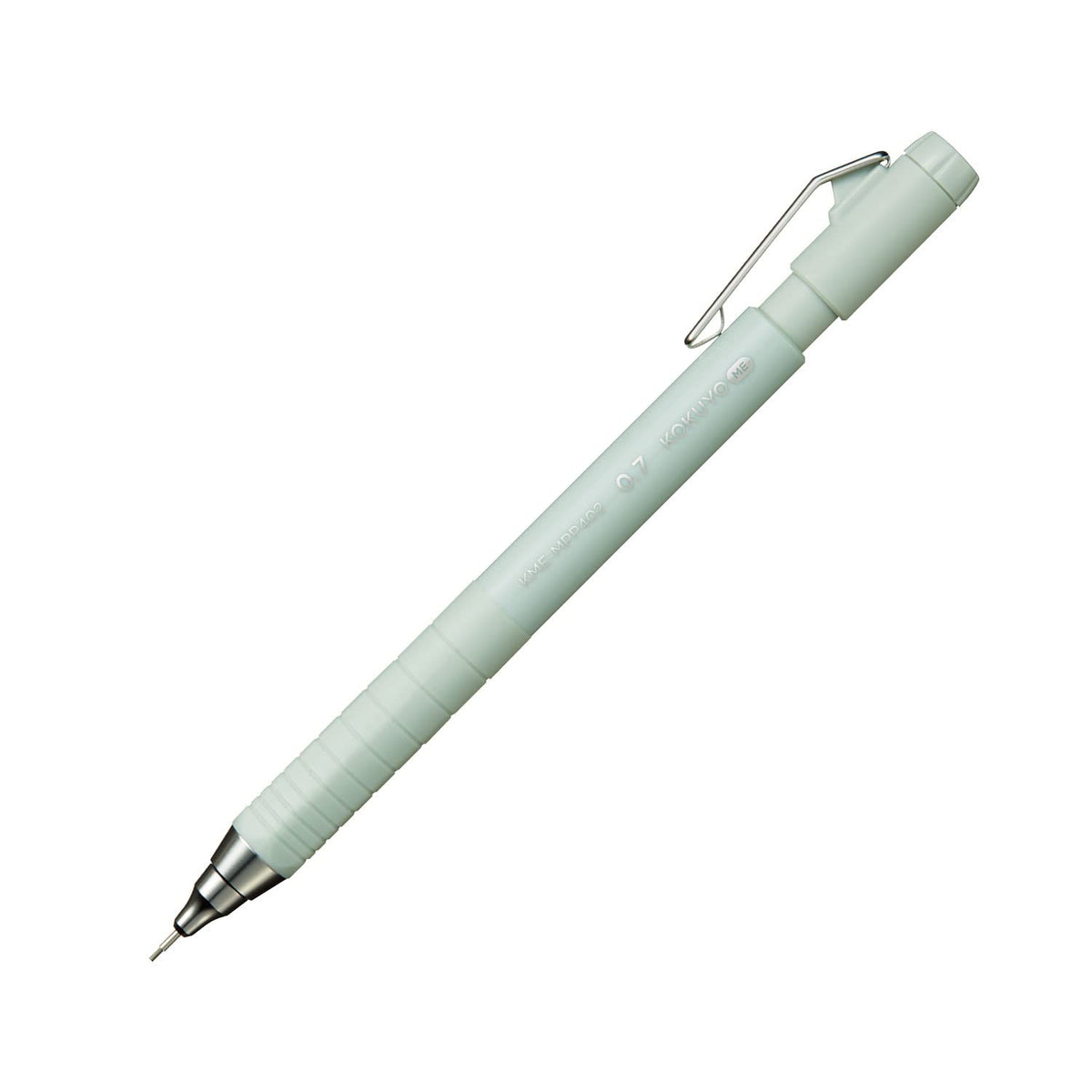 KOKUYO Me Mechanical Pencil with Erasers, Sharp Pencil, 0.7 mm, Fragile Mint, Japan Import (KME-MPP402LG-1P)