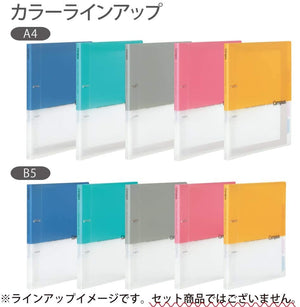 Kokuyo Campus 2-Ring Loose Leaf Binder, A4, 2 Holes, Up to 100 Sheets, Light Blue, Japan Import (RU-PP158LB)