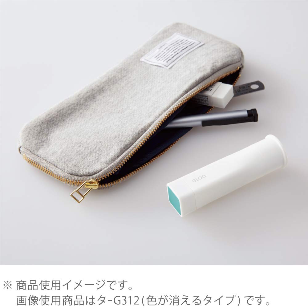 Kokuyo Gloo Square Glue Stick, Firm Stick, Small Size, Pack of 5, Japan Import (TA-G301-5P)