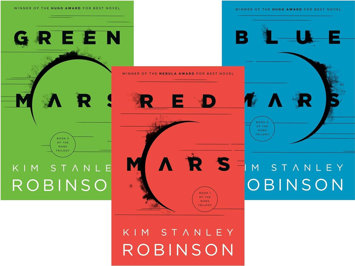 [MARS TRILOGY] RED MARS, GREEN MARS [and] BLUE MARS.