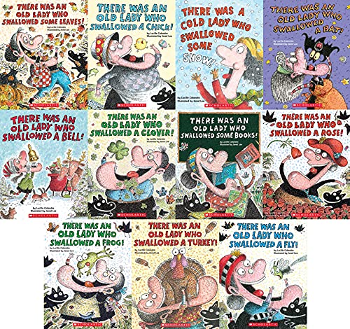 There Was an Old Lady, 11-Book Collection Set
