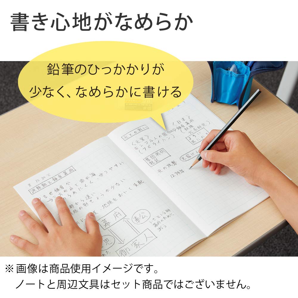 KOKUYO Campus Notebook, Easy Erasing, Semi-B5, 5mm(0.2in) Grid Ruled, 0.4 inch (10 mm) Solid Line, 30 Sheets, Pack of 5, Water Drop Pattren, Japan Import (NO-30VS10-5NX5)