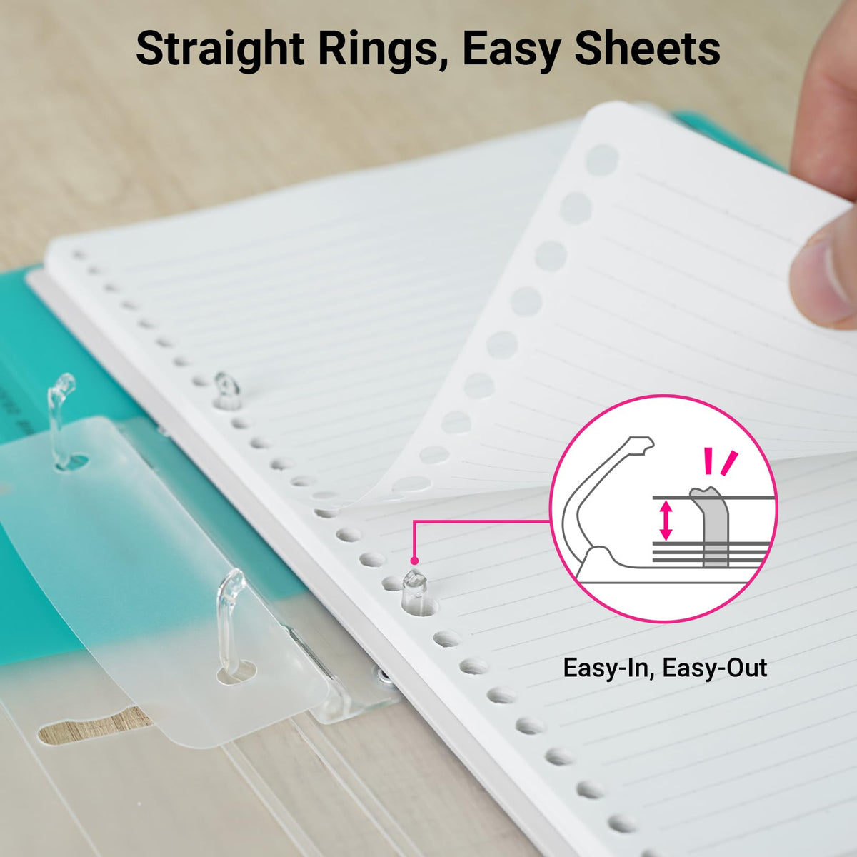 KOKUYO 5 Subject Spiral Notebook Journal, Campus 110 Sheets A4 Refillable Notebook with Dividers Tabs, College Ruled Binder Notebook for Work School Note taking, Gray, Japan Import