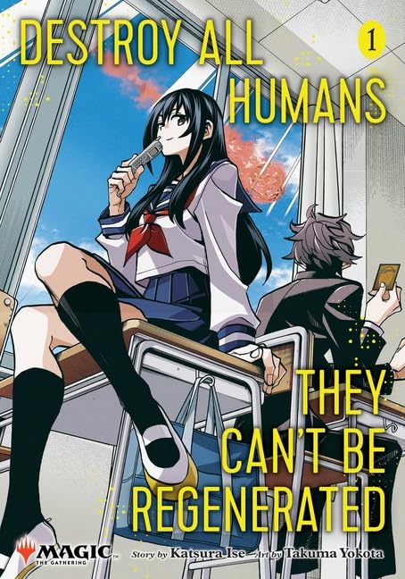 Destroy All Humans. They Can’t Be Regenerated. Magic: The Gathering Manga Series 7 Books Set: Volumes 1–7