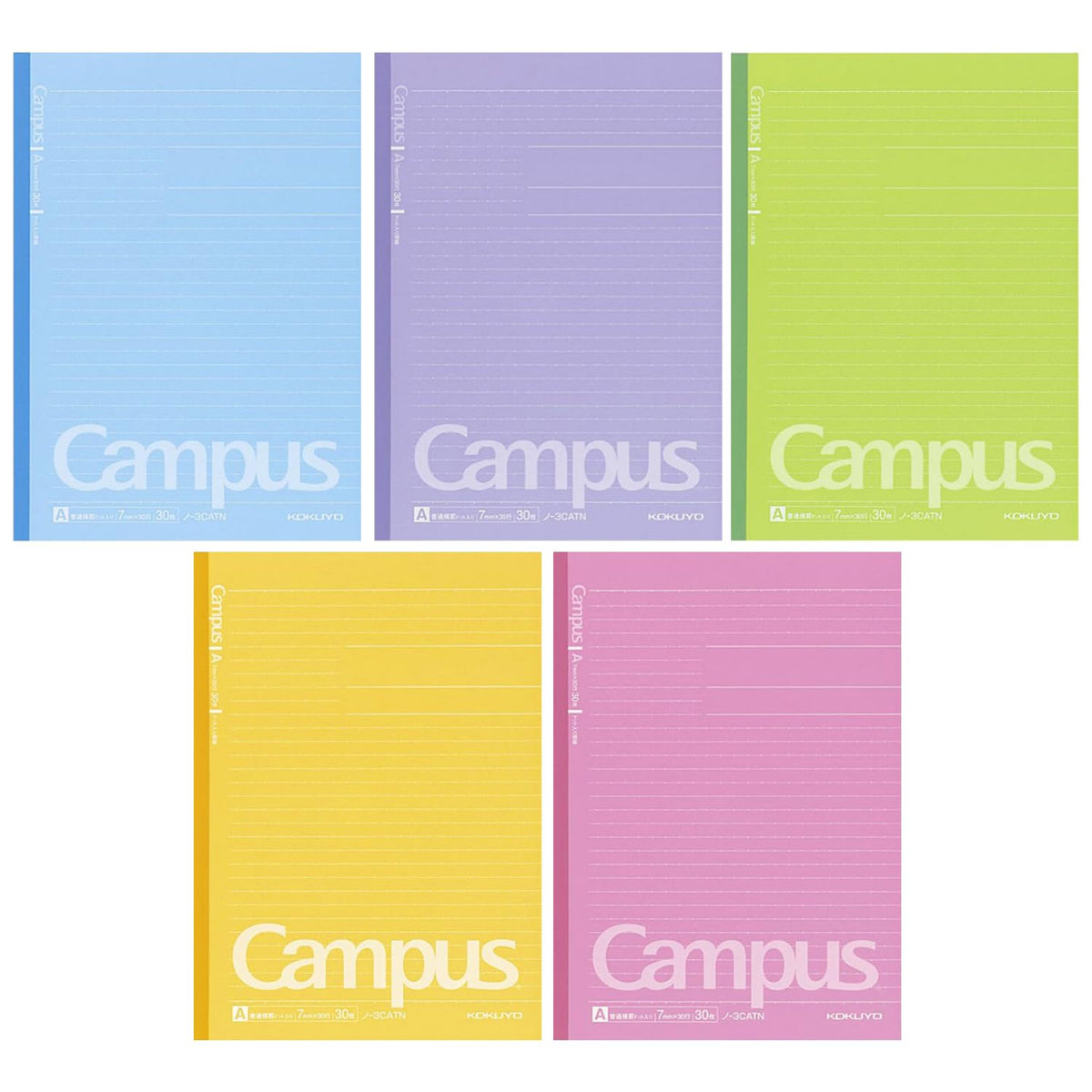 KOKUYO Back to School Supply Set Pack of 20. School Supply Kit Back to School Study Essentials Stationery Set Gift. Notebooks Binders Refill Paper Ballpoint pen Pencil Glue Stick Scissor and Stapler