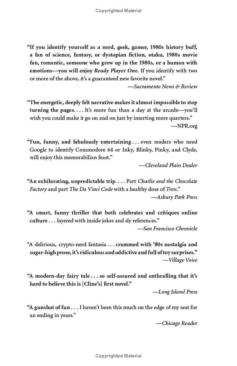 Ready Player One 2 Books Set by Ernest Cline