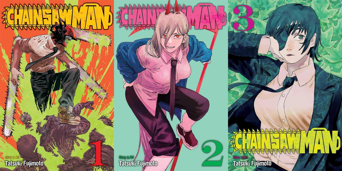 Chainsaw Man Manga Collection 21-Book Set (Volumes 1-21) by Tatsuki Fujimoto