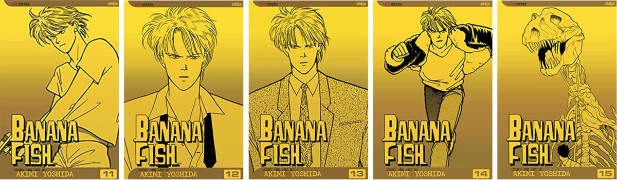 Banana Fish Manga Complete 19-book Set Vol. 1-19 by Akimi Yoshida