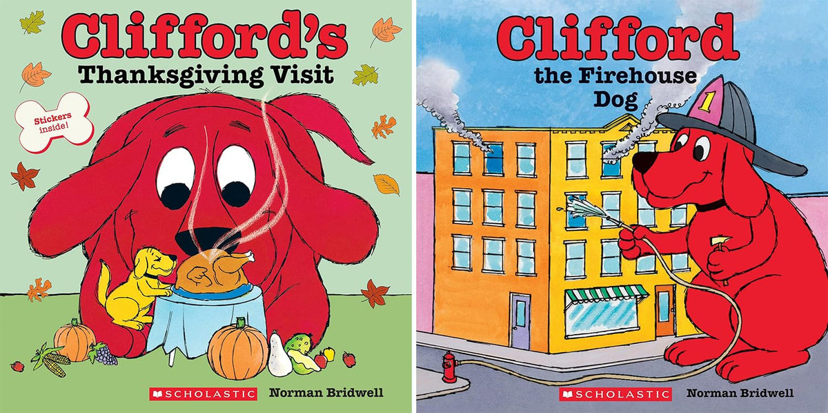 Clifford Series Books, 9 Books Collection Set, Classic Storybook, by Norman Bridwell