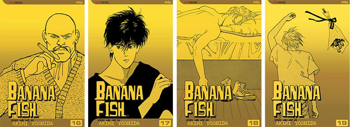 Banana Fish Manga Complete 19-book Set Vol. 1-19 by Akimi Yoshida