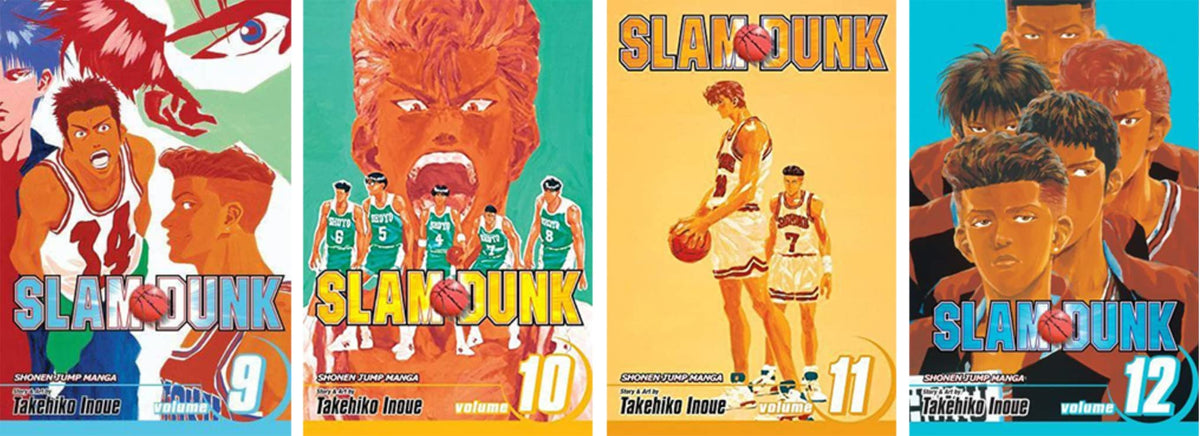 Slam Dunk Manga Set Vol. 1-16 by Takehiko Inoue