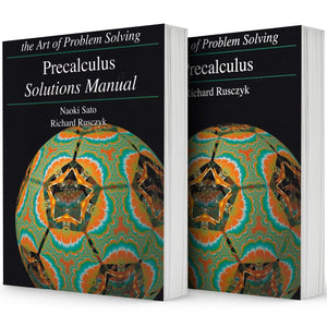 Art of Problem Solving (AoPS) Series, Precalculus 2 Books Set of Text and Solution by Richard Rusczyk