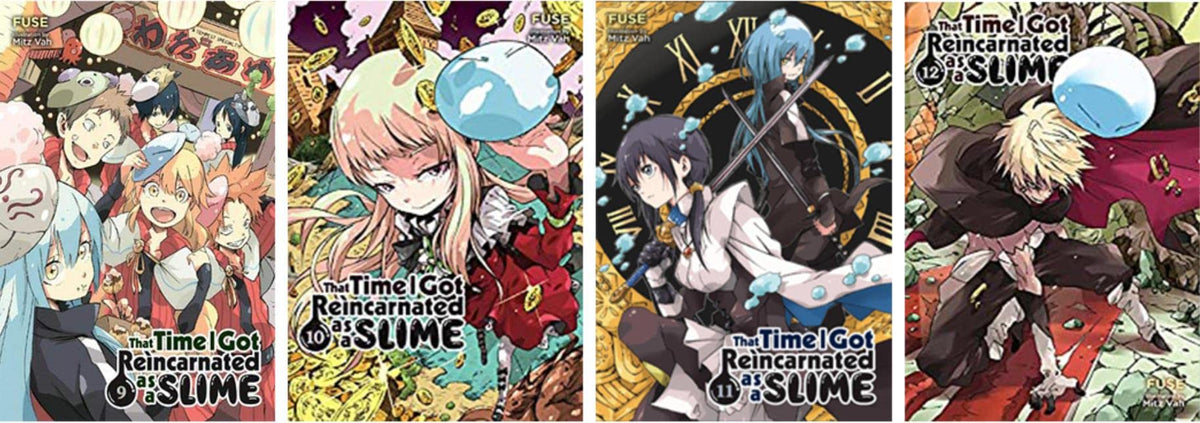 That Time I Got Reincarnated as a Slime Light Novel 15-book Set Vol. 1-15 by FUSE
