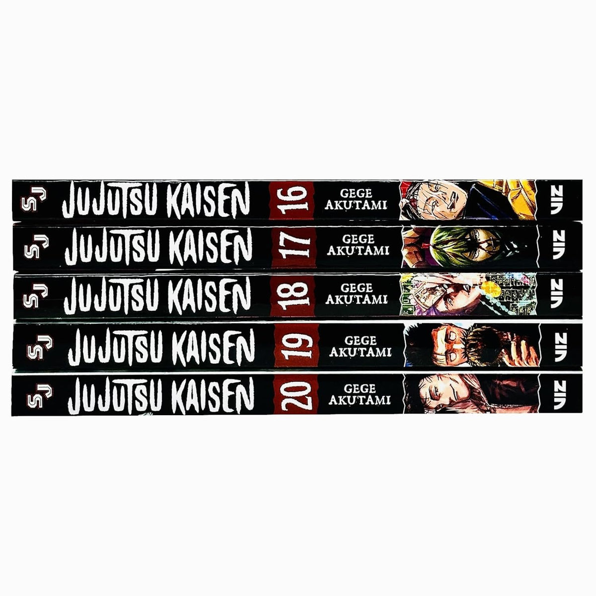 Jujutsu Kaisen Series Vol (16-20) Collection 5 Books Set By Gege Akutami: