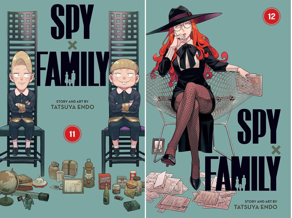 Spy x Family Series Vol. 1-15. Set of 15 Books by Tatsuya Endo
