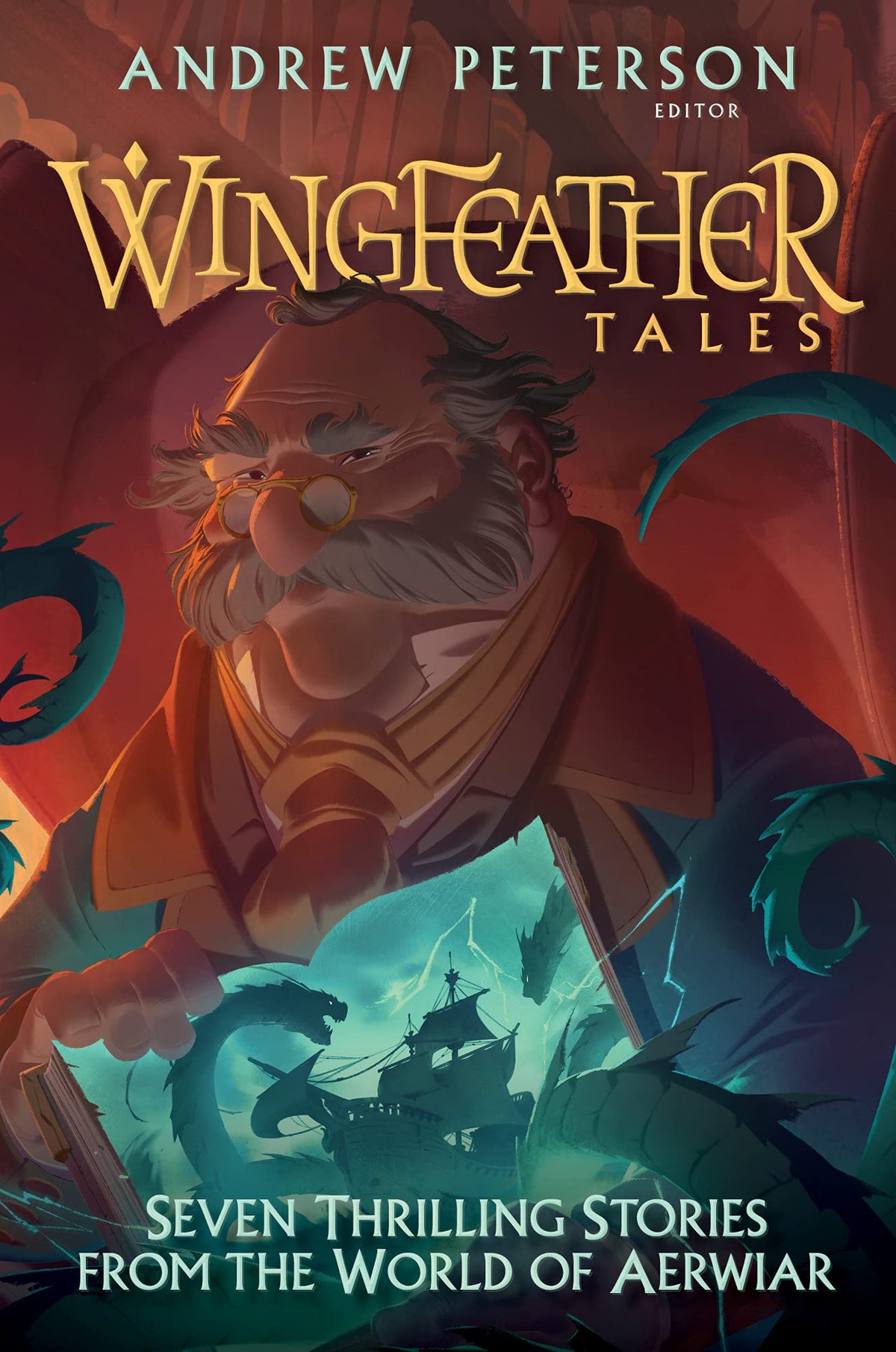 The Wingfeather Saga (5 Hardcover Book Set) by Andrew Peterson: Volumes 1-4 & Wingfeather Tales Book Collection