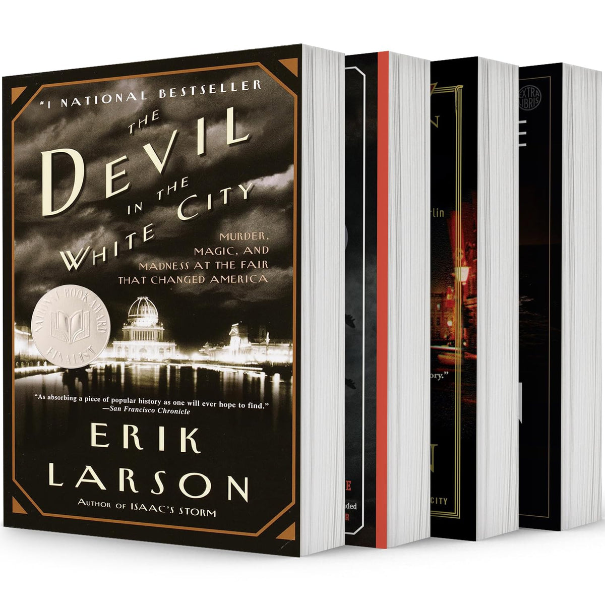 The Erik Larson Bestselling 4 Books Set. The Devil in the White City, The Splendid and the Vile, In the Garden of Beasts, Dead Wake by Erik Larson