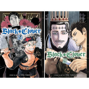 Black Clover Manga Set, Vol. 18-25