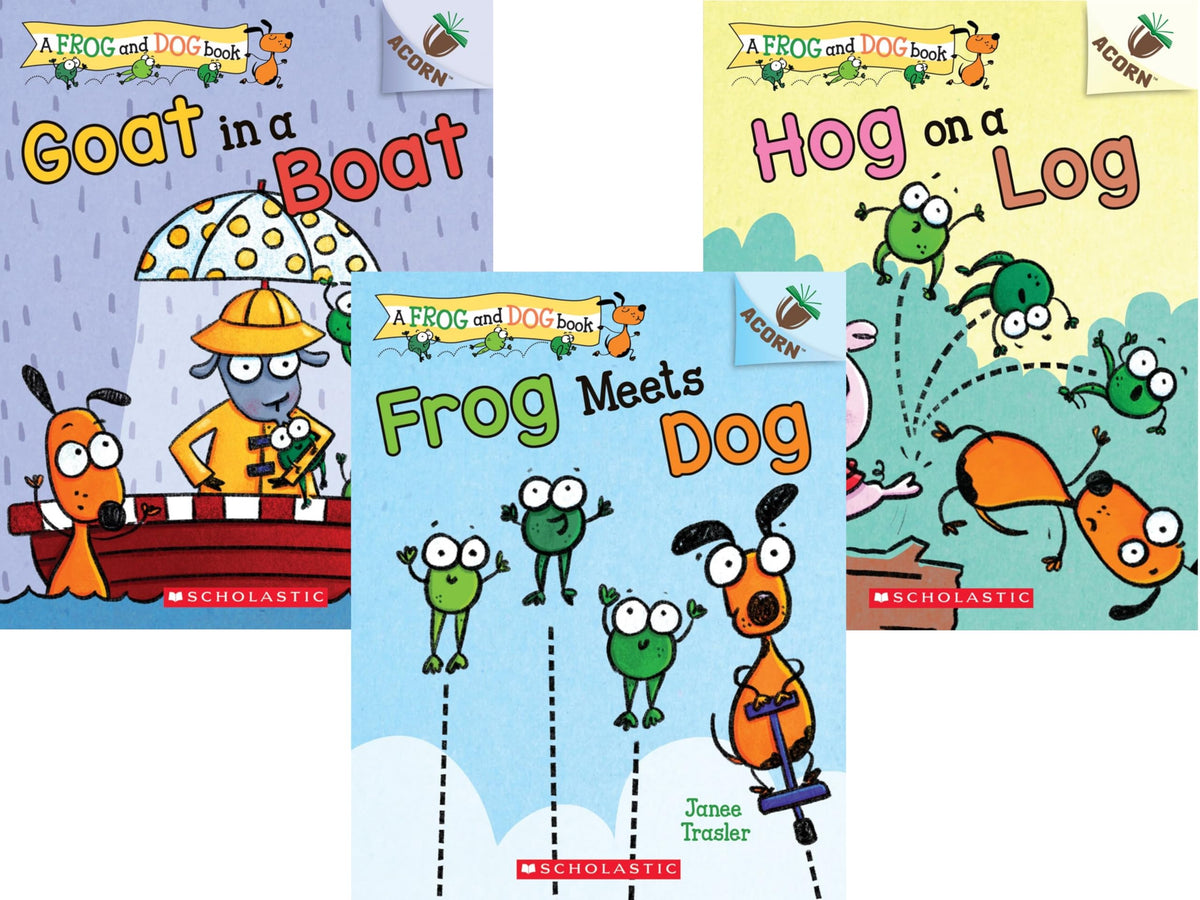 'A Frog and Dog Book' Series 3 Acorn Books Set