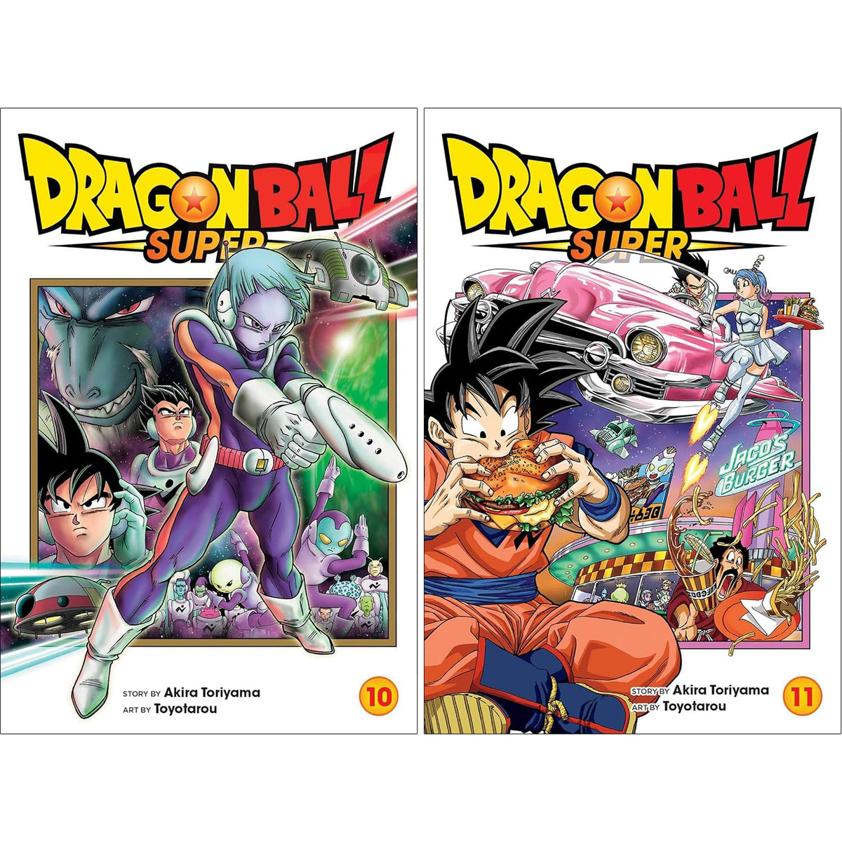 Dragon Ball Super Manga, Vol. 10 -19 Collection 10 book set by Akira Toriyama,Toyotarou