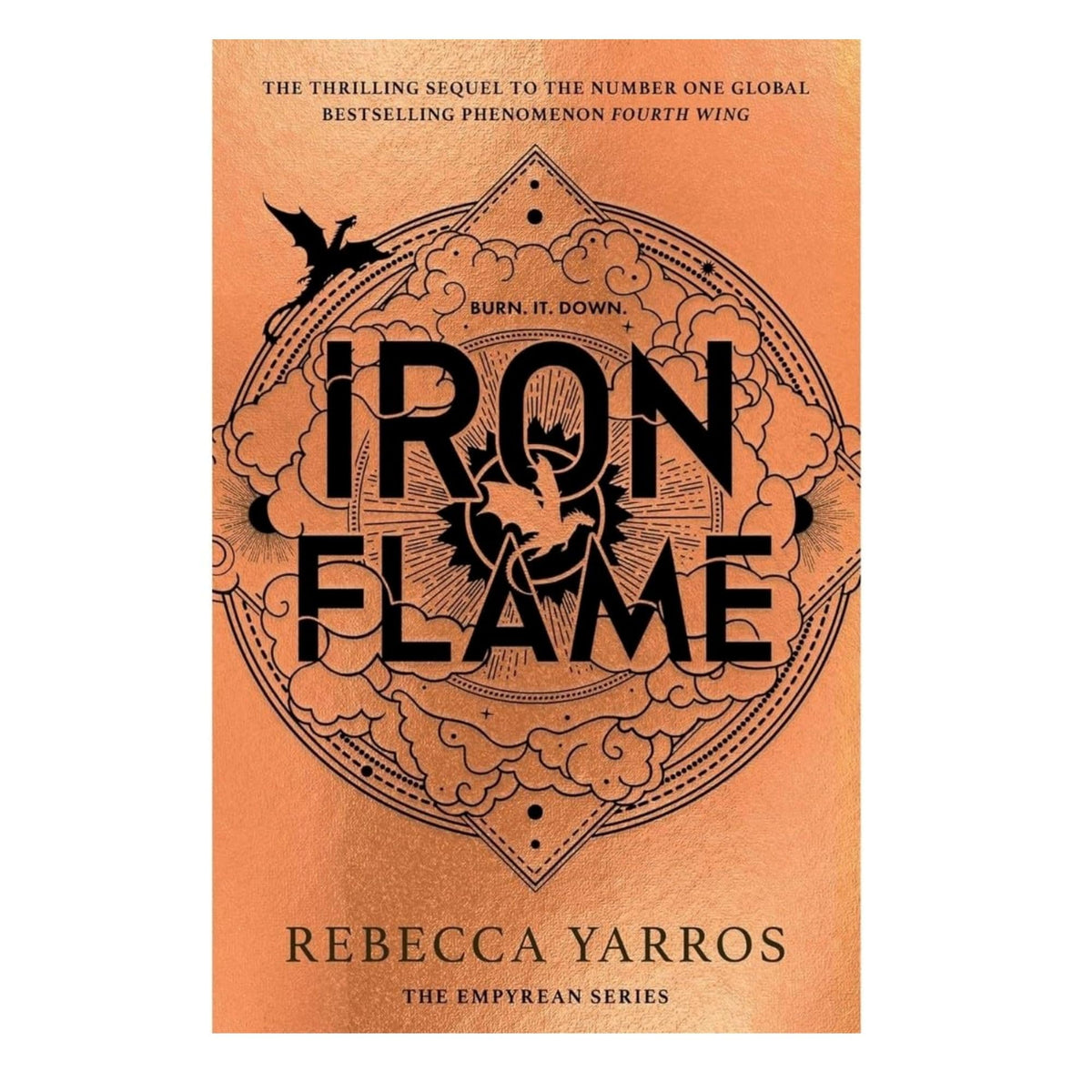 Empyrean Series by Rebecca Yarros – 3-Book Deluxe Hardcover Collection Set (Fourth Wing, Iron Flame & Onyx Storm) with Sprayed Edges