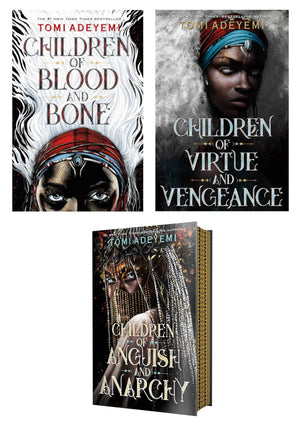 Legacy of Orisha Series 3 Books Set (Hardcover) – Children of Blood and Bone, Children of Virtue and Vengeance, and Children of Anguish and Anarchy