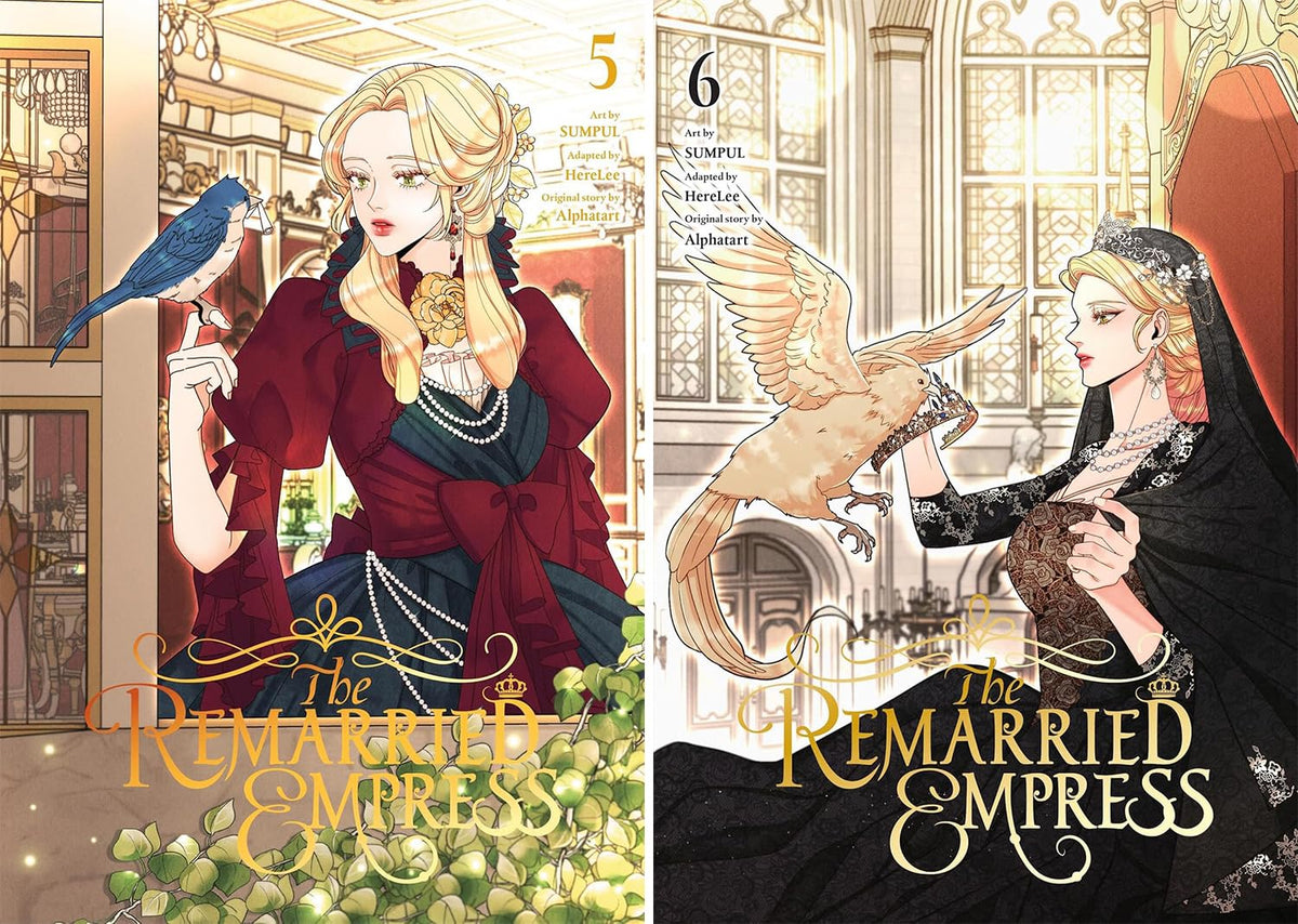 The Remarried Empress Graphic Novel Series 9 Books Collection Set (Volumes 1-9) by HereLee
