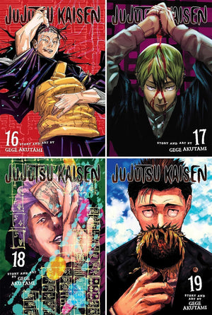 Jujutsu Kaisen Complete Manga Series Set (Vol 0–30 + Guide) 32 Books Collection by Gege Akutami