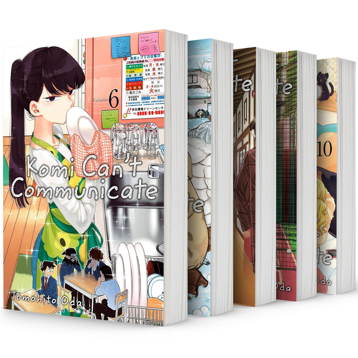 Komi Can’t Communicate, Vol 6-10 by Tomohito Oda