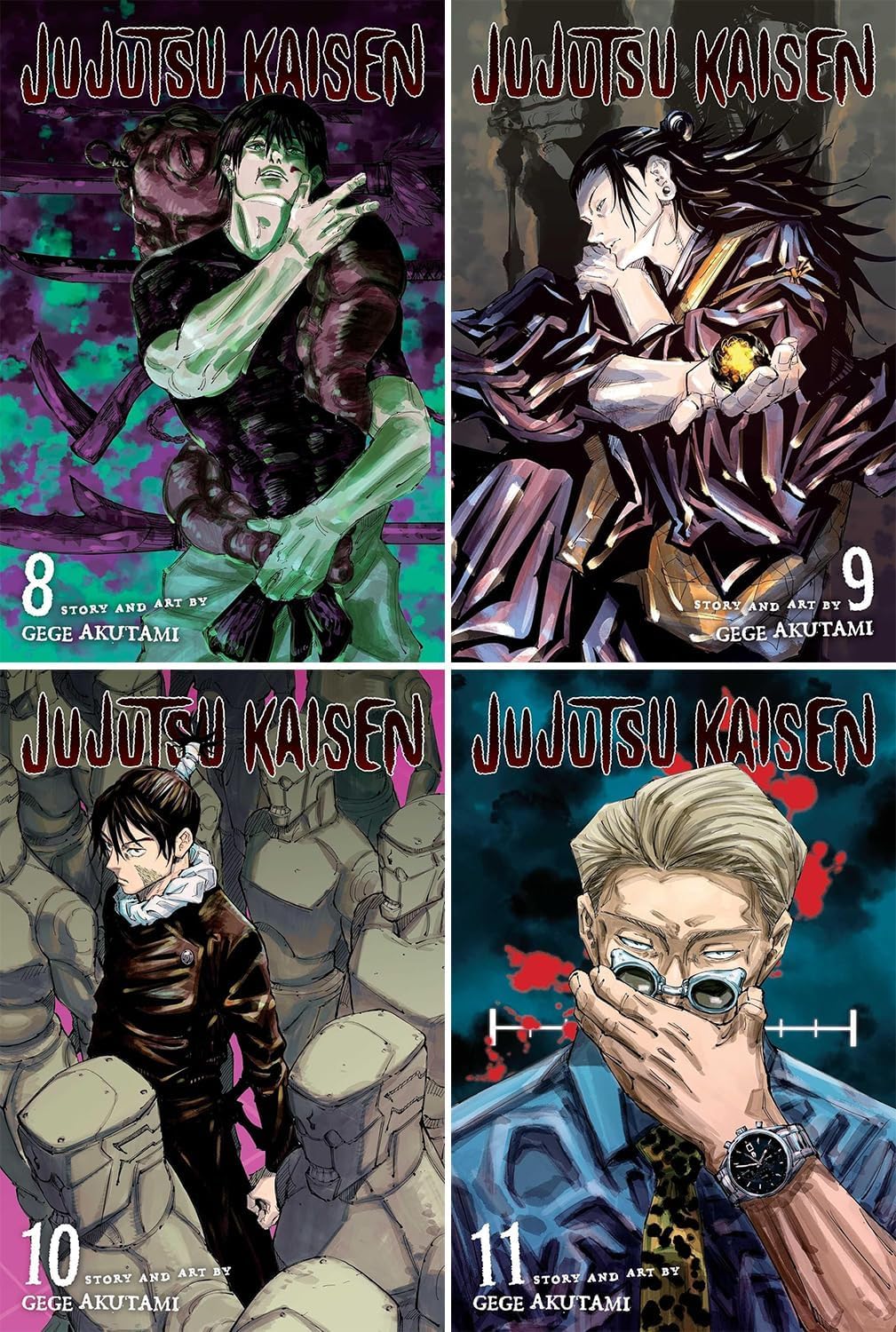 Jujutsu Kaisen Complete Manga Series Set (Vol 0–30 + Guide) 32 Books Collection by Gege Akutami