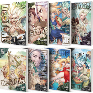 Dr. STONE Manga, Vol. 1-8