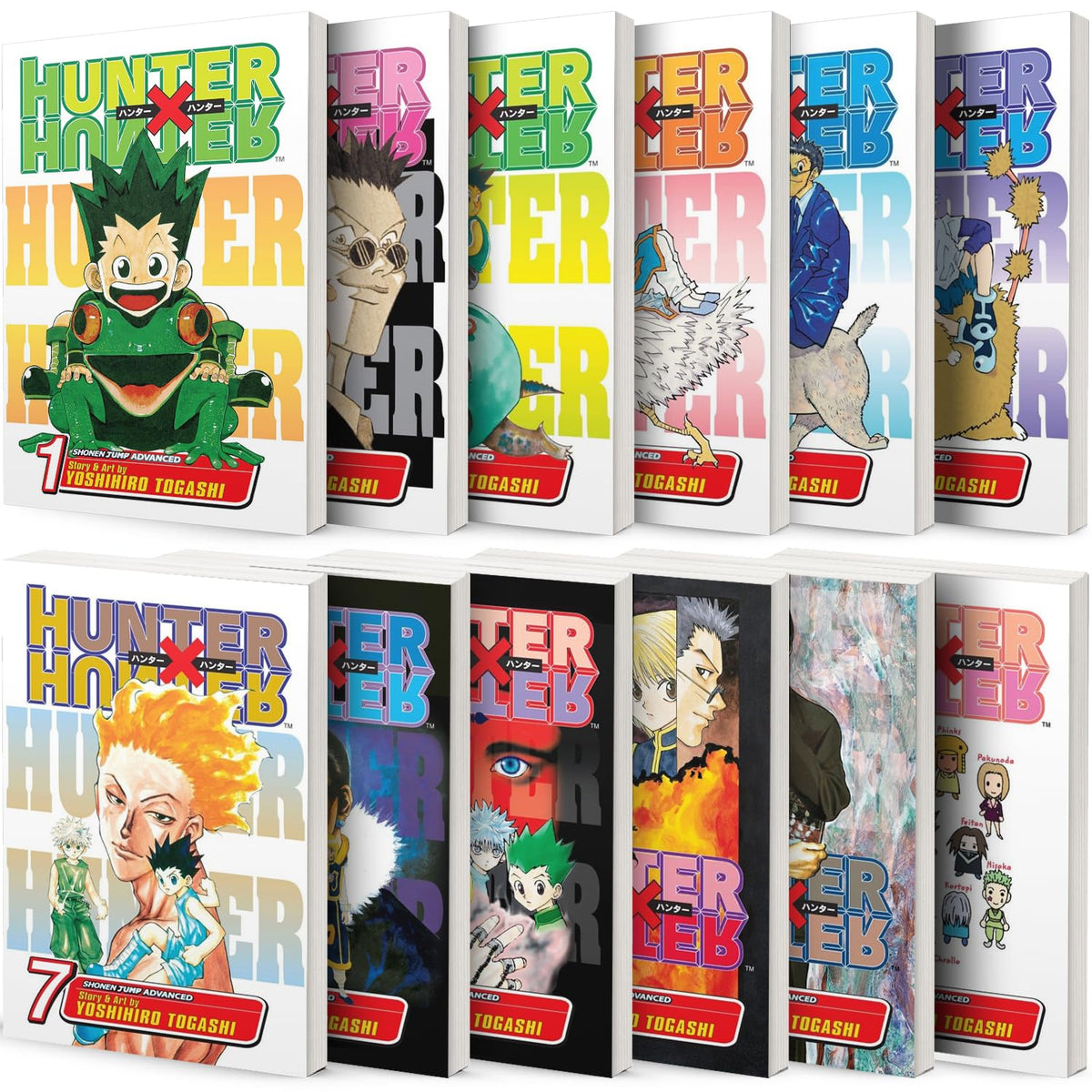 Hunter x Hunter Manga Set, Vol. 1-12