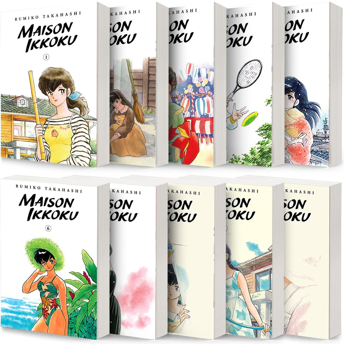 Maison Ikkoku Collector's Edition Complete Manga Set Vol. 1-10 by Rumiko Takahashi