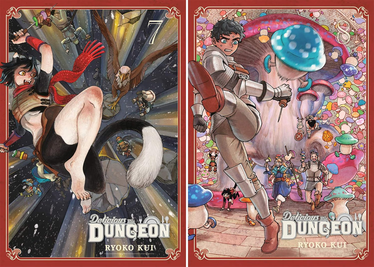 Delicious in Dungeon Manga Set Vol. 1-14 by Ryoko Kui