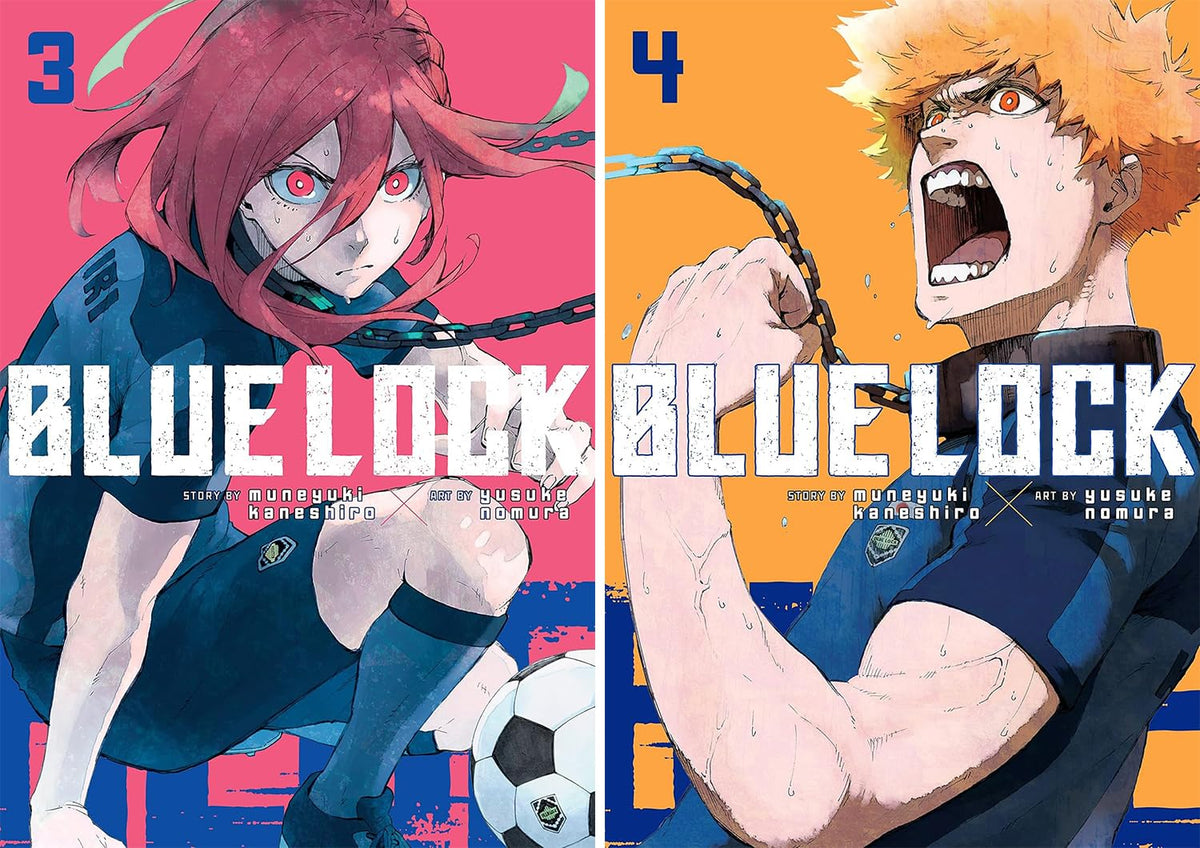 Blue Lock Series Vol. 1-15, 15 Books Collection Set, by Muneyuki Kaneshiro