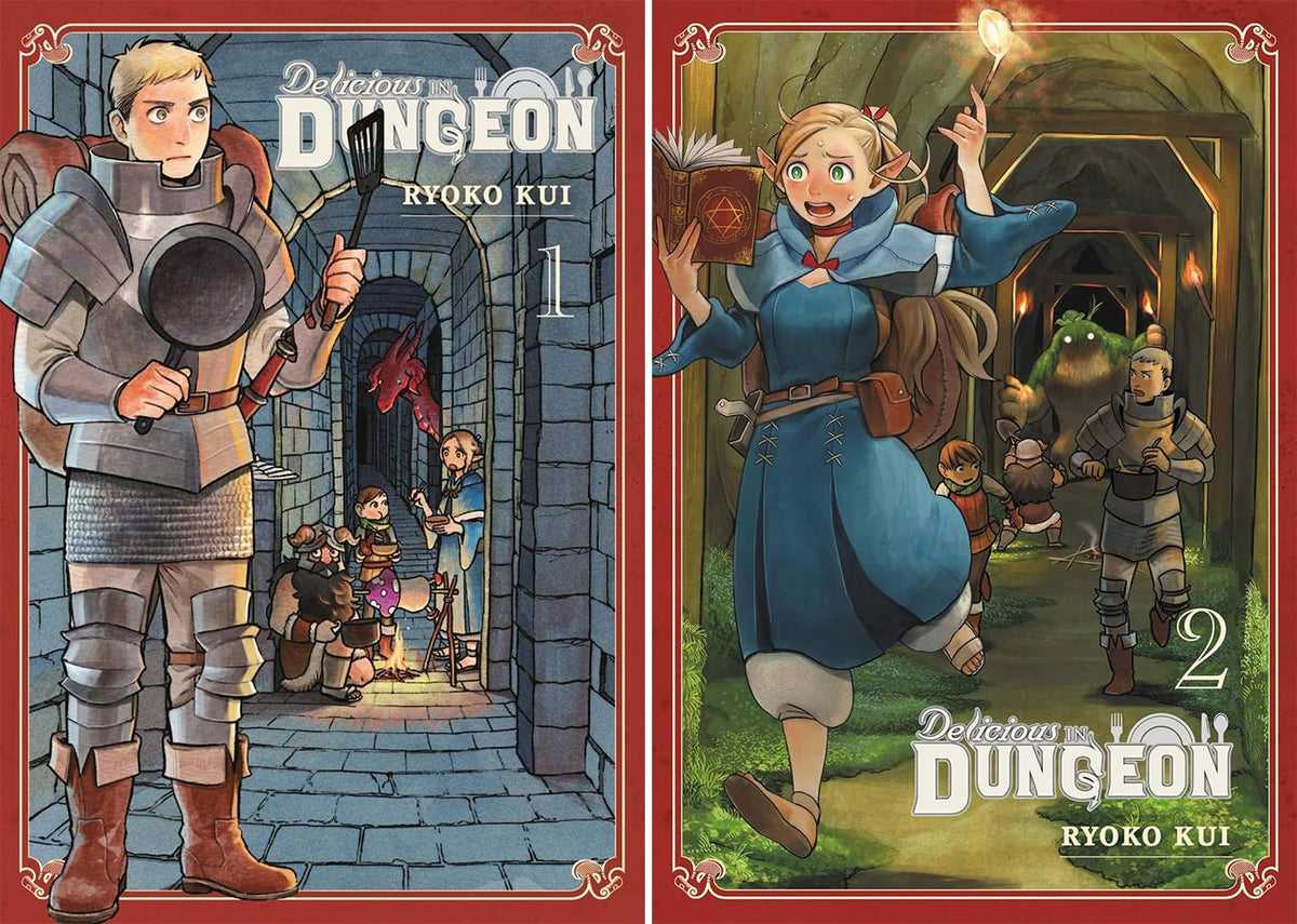 Delicious in Dungeon Manga Set Vol. 1-14 by Ryoko Kui