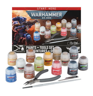 Warhammer 40K Paints and Tools Set - 2026 Version