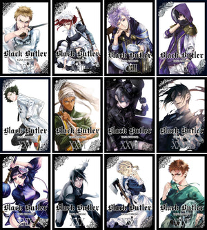 Black Butler Manga Set Vol 21-32 by Yana Toboso, Set of 12 Books