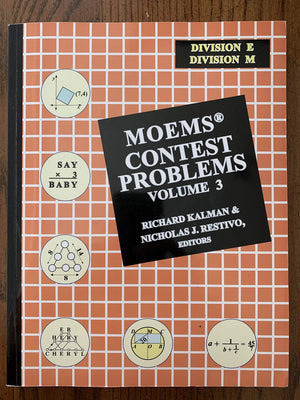 MOEMS� Contest Problems VOLUME 3