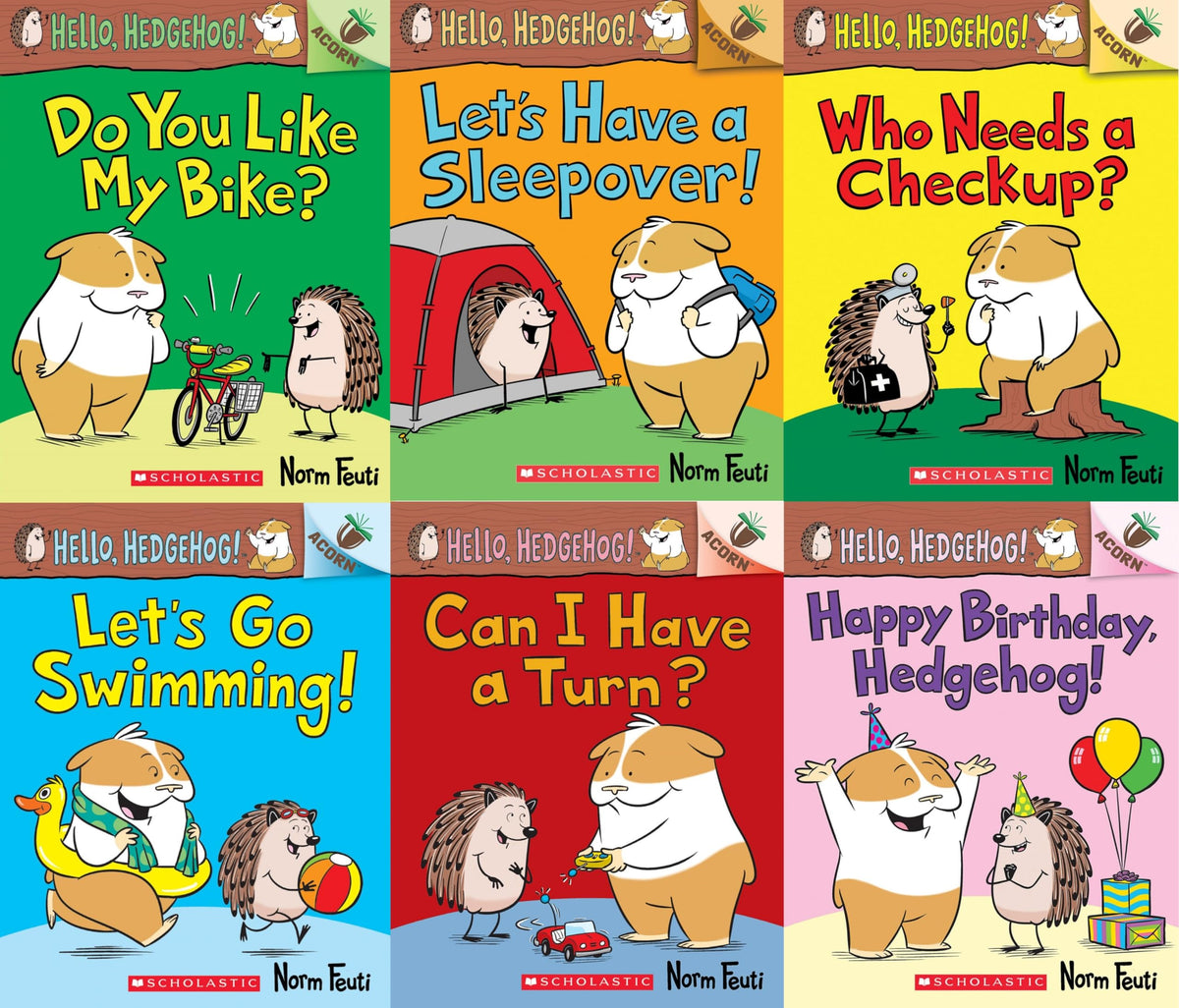 HELLO, HEDGEHOG! Complete Series 6 Books Set