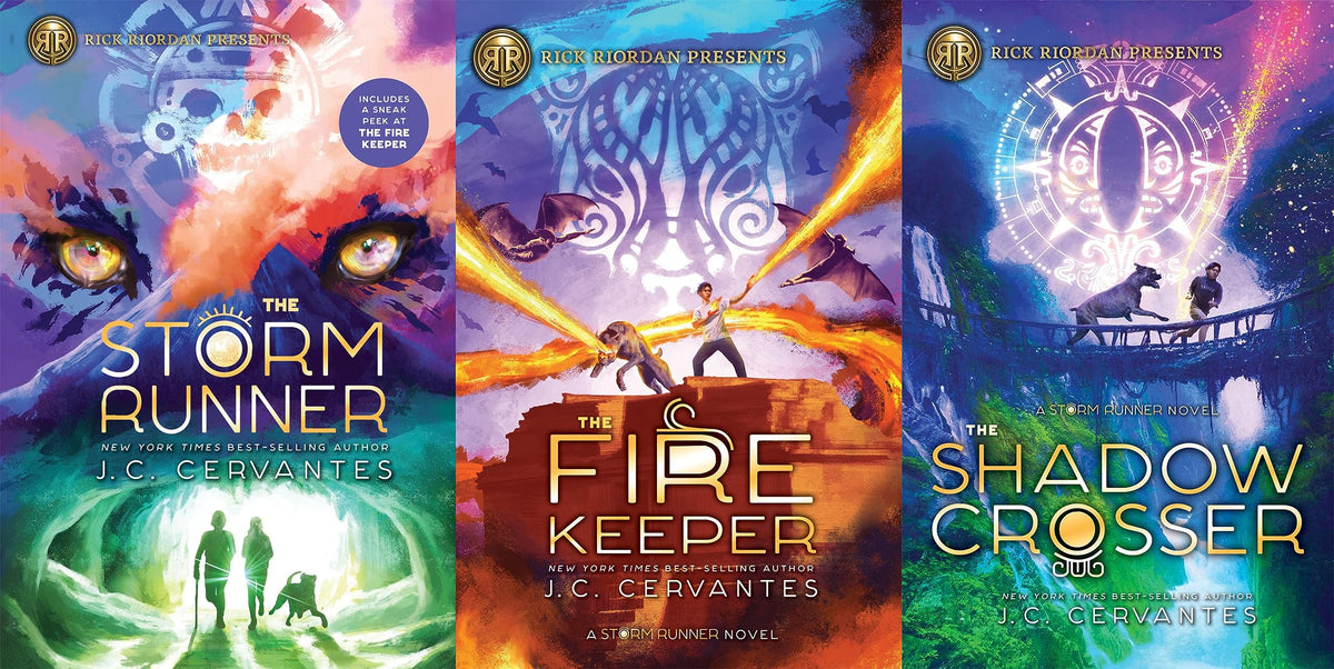 Storm Runner Series 3 Books Set (Rick Riordan presents)