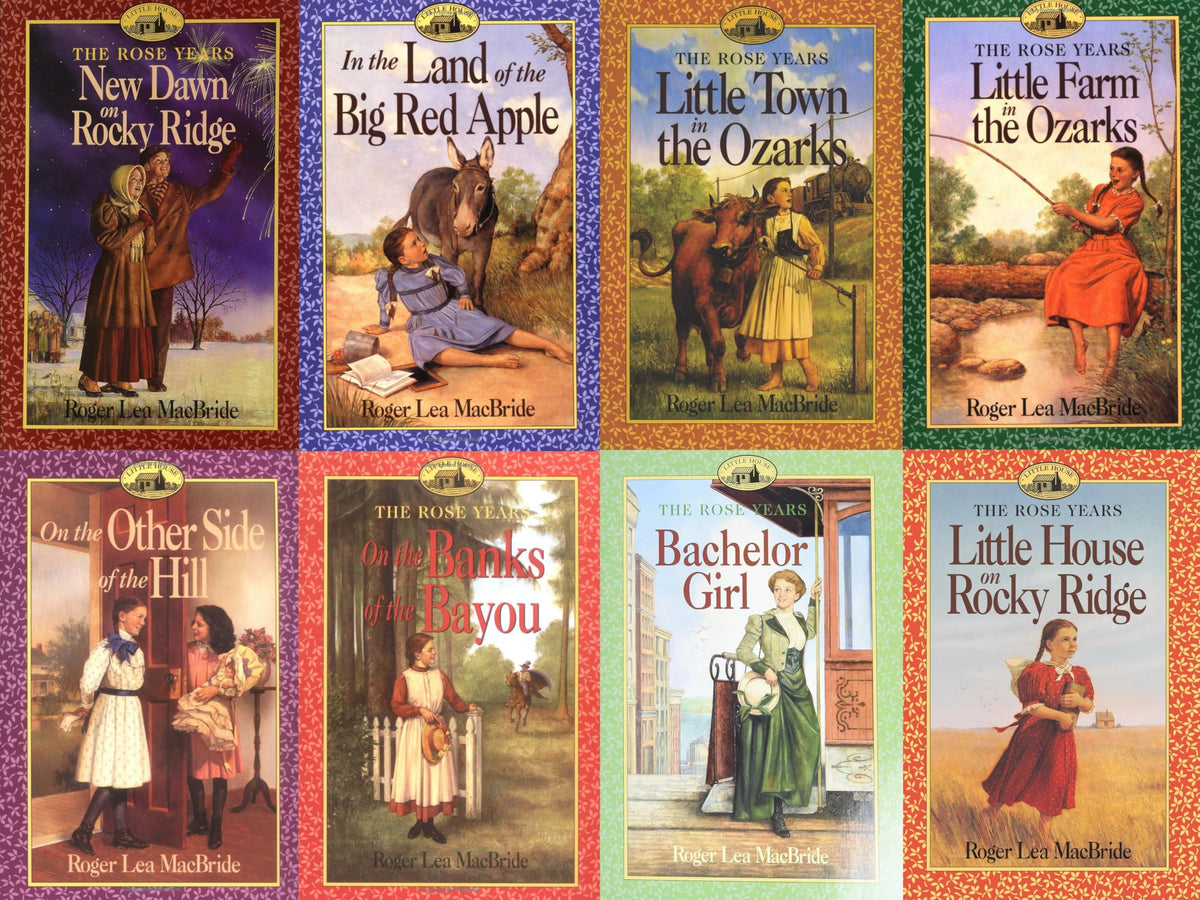 Complete Set of 8 Books Rocky Ridge Years/Rose Years (Little House Series / Rocky Ridge Years / Rose Years)