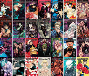 Viz Media The Jujutsu Kaisen Series (Vol 0-27) 28 Books Collection Set By Gege Akutami